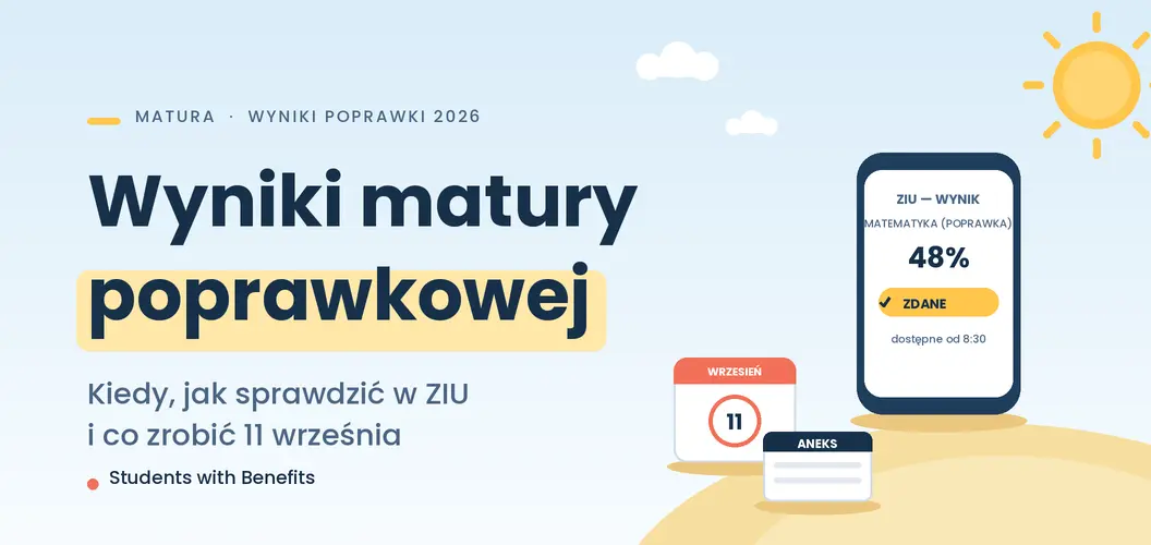 Wyniki matury poprawkowej 2026 – kiedy są i co zrobić po 11 września