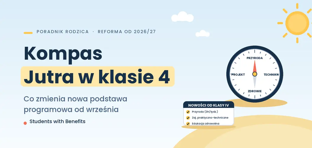Nowa podstawa programowa klasa 4 – co zmienia Kompas jutra